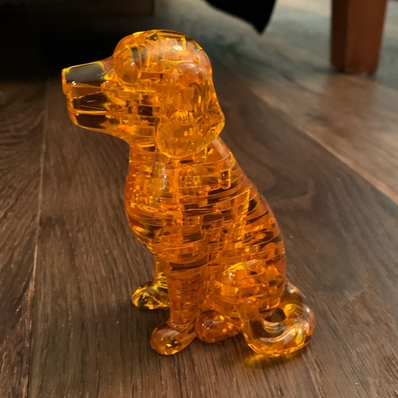 Crystal 3D puzzle puppy dog - Picture 2 of 5